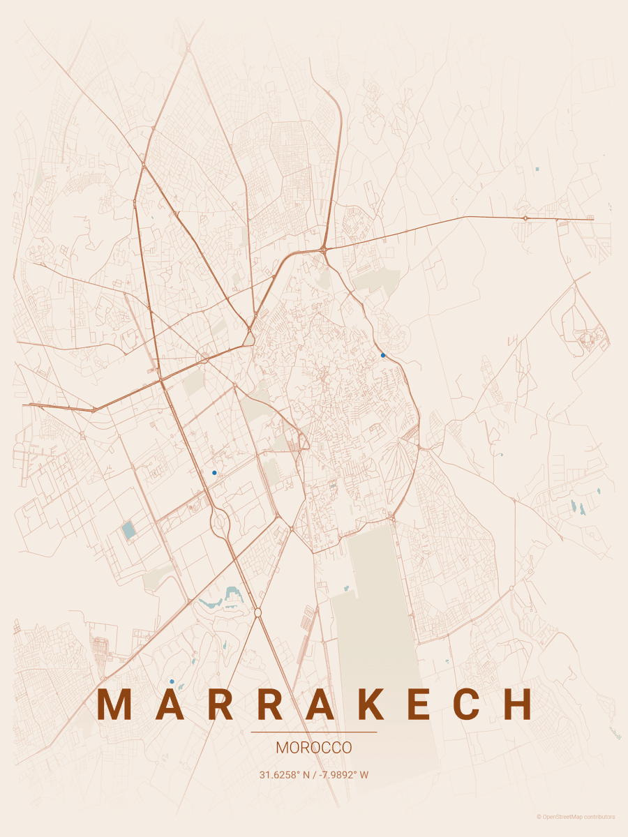MARRAKECH - TERRACOTTA