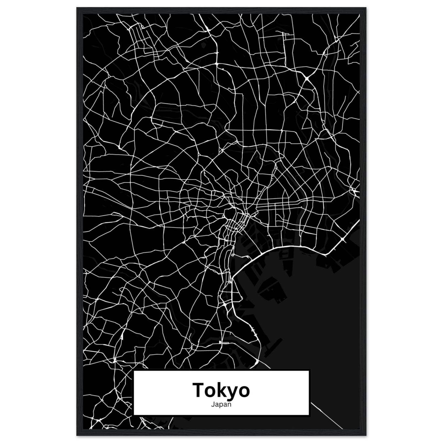 Tokyo Map Poster